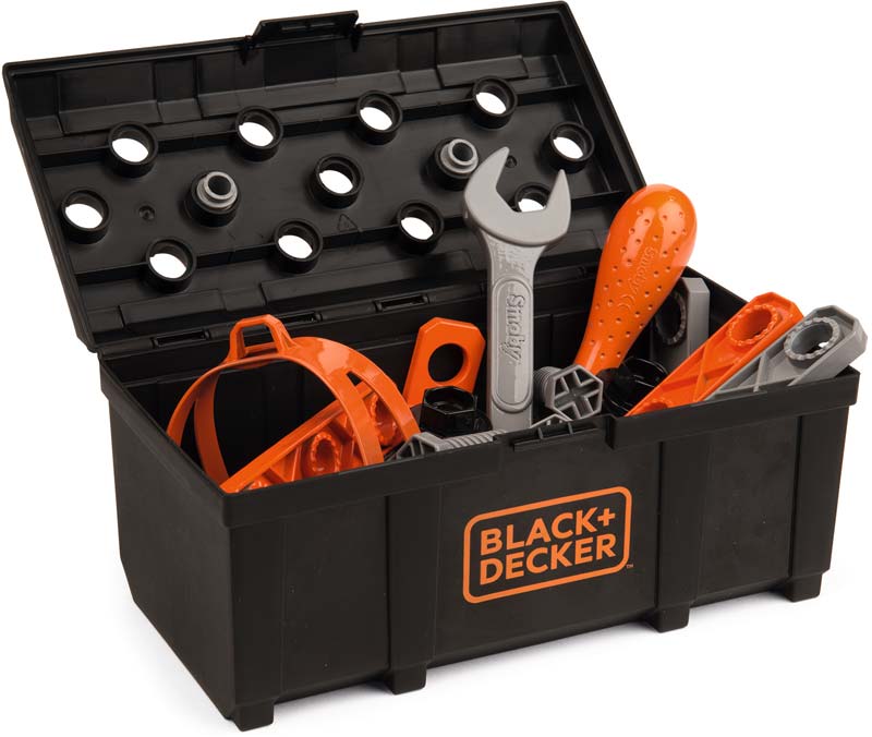 Чемодан для хранения инструментов в наборе Smoby Black and Decker 360175