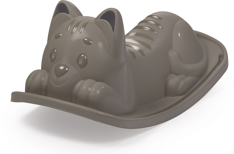 Игровой набор Качели-балансир Smoby Кошка серые 830105
