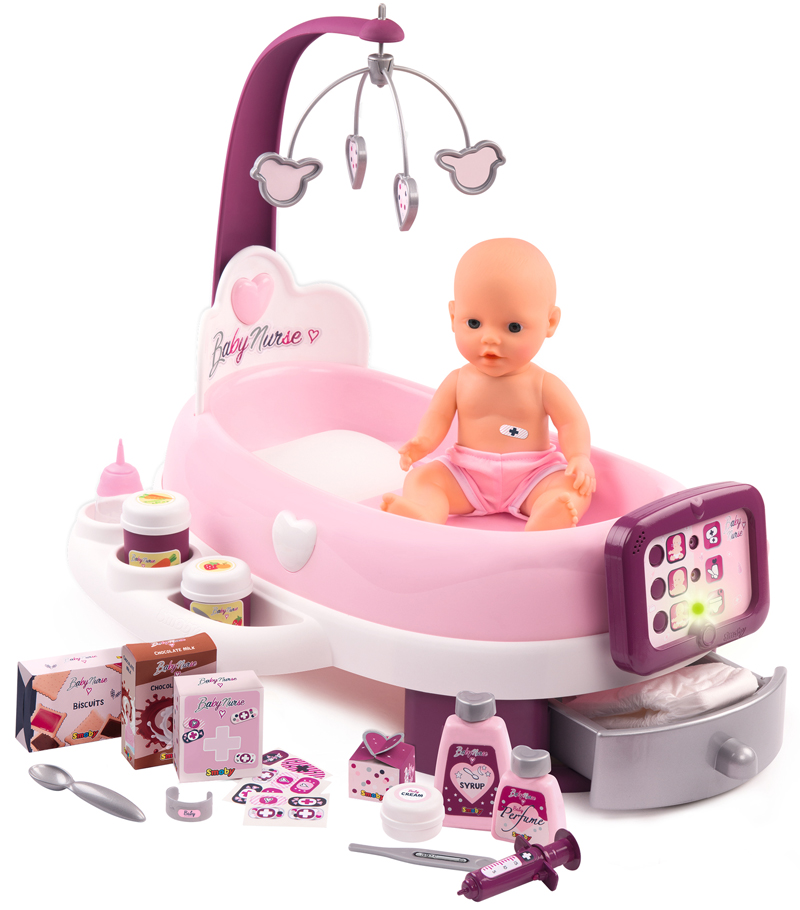 Игровой набор Набор по уходу за куклой Smoby Baby Nurse 220347