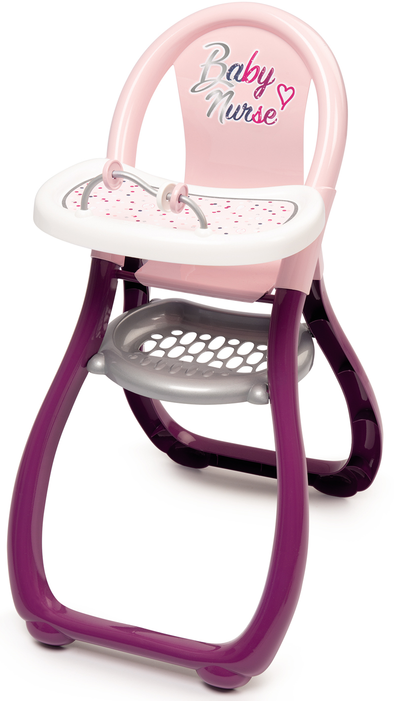 Игровой набор Стульчик для кормления пупса Smoby Baby Nurse 220342