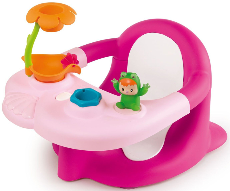Игровой набор Стульчик-сидение для ванной Cotoons розовый Smoby 110616