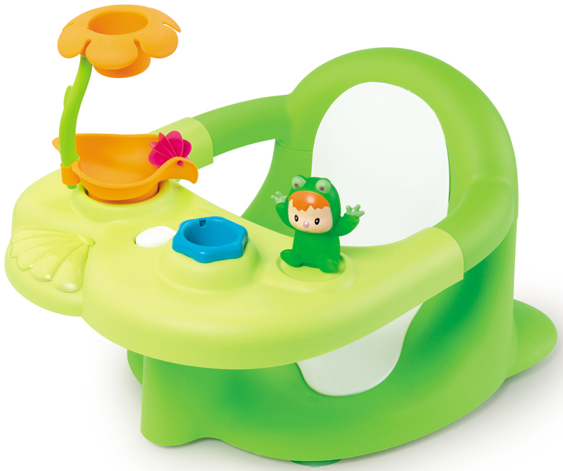 Игровой набор Стульчик-сидение для ванной Cotoons зеленый Smoby 110615
