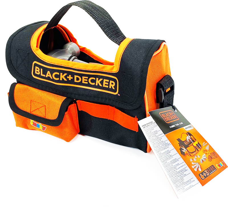 Фирменная сумка с набором инструментов Smoby Black&Decker 360142