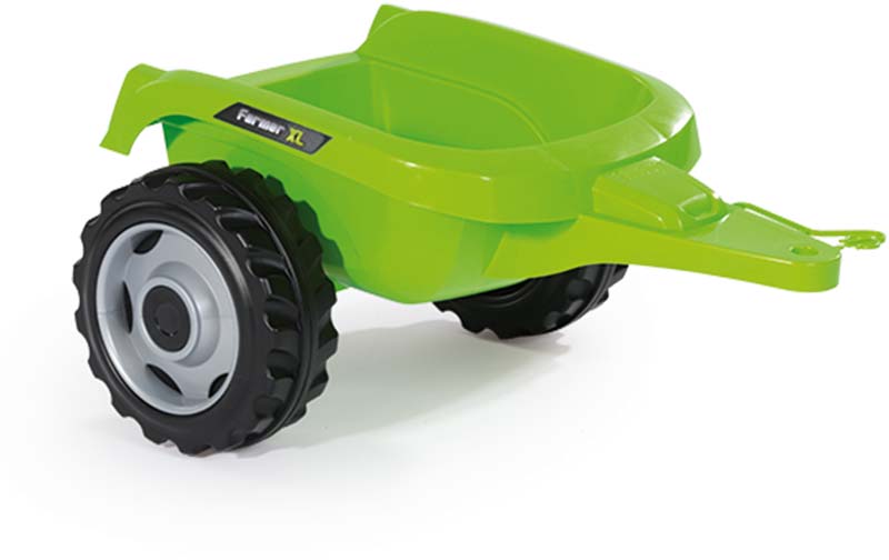 Прицеп трактора Smoby XL зеленый 710111 отсоединяется