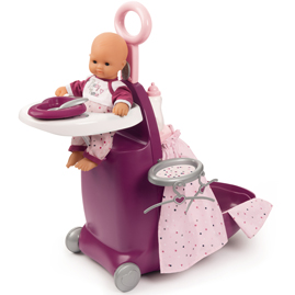 Набор для кормления и купания куклы Smoby Baby Nurse в чемодане 220346